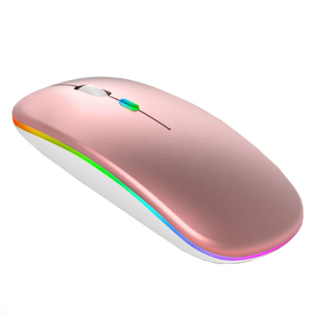 Dr. Phone-Elementkey IMX9 2 in 1 Draadloze Stille Muis – USB 2,4Ghz & Bluetooth 5.2 – DPI 1600 - Oplaadbaar & RGB - Rosegold€ 19,95€ 16,49ElementkeyMuis8720118978658
