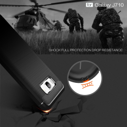 Dr. Phone-DrPhone BCR1 Hoesje - TPU case - Drop Proof Siliconen Case - Carbon fiber Look – Geschikt voor Samsung Galaxy J710 - Zwart€ 9,95€ 8,22Hoesjes / Covers