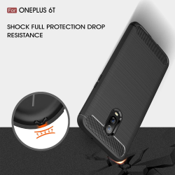 Dr. Phone-DrPhone BCR1 Hoesje - TPU case - Ultimate Drop Proof Siliconen Case - Carbon fiber Look – Geschikt voor OnePlus6T - Zwart€ 9,95€ 8,22Hoesjes / Covers