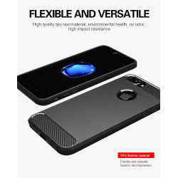 Dr. Phone-DrPhone BCR1 Hoesje - TPU case - Drop Proof Siliconen Case - Carbon Look – Geschikt voor Iphone 7p/8p - Zwart€ 9,95€ 8,22Hoesjes / Covers