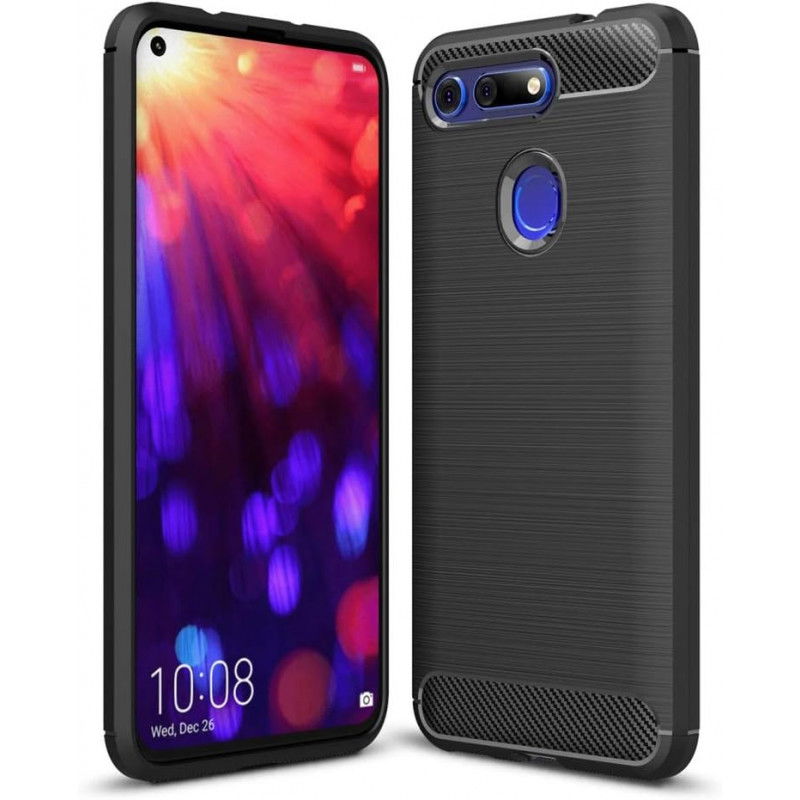 Dr. Phone-DrPhone BCR1 Hoesje - TPU case - Drop Proof Siliconen Case - Carbon fiber Look - Geschikt voor Huawei Honor V20 - Zwart€ 9,95€ 8,22Hoesjes / Covers