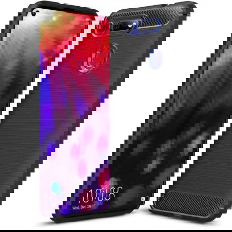 Dr. Phone-DrPhone BCR1 Hoesje - TPU case - Drop Proof Siliconen Case - Carbon fiber Look - Geschikt voor Huawei Honor V20 - Zwart€ 9,95€ 8,22Hoesjes / Covers