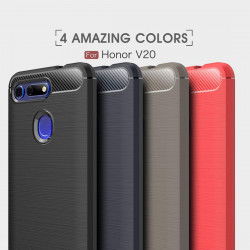 Dr. Phone-DrPhone BCR1 Hoesje - TPU case - Drop Proof Siliconen Case - Carbon fiber Look - Geschikt voor Huawei Honor V20 - Zwart€ 9,95€ 8,22Hoesjes / Covers