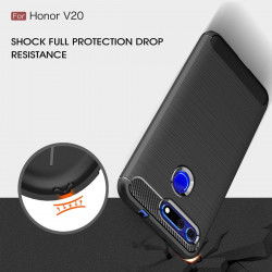 Dr. Phone-DrPhone BCR1 Hoesje - TPU case - Drop Proof Siliconen Case - Carbon fiber Look - Geschikt voor Huawei Honor V20 - Zwart€ 9,95€ 8,22Hoesjes / Covers