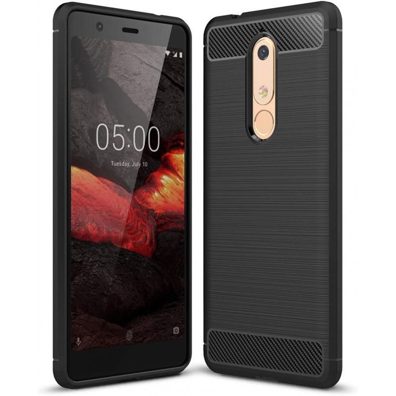 Dr. Phone-DrPhone BCR1 Hoesje - TPU case - Drop Proof Siliconen Case - Carbon fiber Look - Geschikt voor Nokia 6 2018- Zwart€ 9,95€ 8,22Hoesjes / Covers