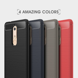 Dr. Phone-DrPhone BCR1 Hoesje - TPU case - Drop Proof Siliconen Case - Carbon fiber Look - Geschikt voor Nokia 6 2018- Zwart€ 9,95€ 8,22Hoesjes / Covers