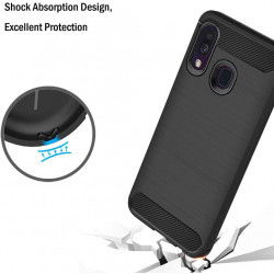 Dr. Phone-DrPhone BCR1 Hoesje - Geborsteld TPU case - Drop Proof Siliconen Case - Carbon fiber Look - Geschikt voor Samsung galaxy A40€ 9,95€ 8,22Hoesjes / Covers