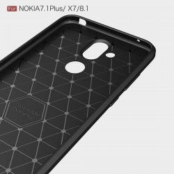 Dr. Phone-DrPhone BCR1 Hoesje - TPU case - Drop Proof Siliconen Case - Carbon fiber Look - Geschikt voor Nokia 8.1 - Zwart€ 9,95€ 8,22Hoesjes / Covers