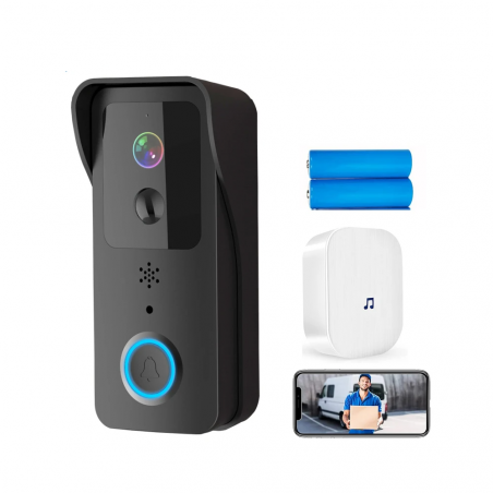 Dr. Phone-DrPhone LM7 - Camera Deurbel Met Binnen Bel - Camera Deurbel Met Tuya App Besturing - 5G Smartphone Verbinding€ 99,95€ 82,60IP Camera