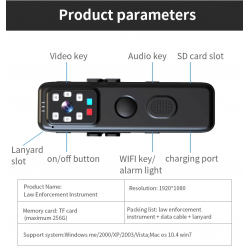 Dr. Phone-DrPhone GuardianCam – Bodycam Met Achtergronddemper – Infrarood Nachtvisie – Inclusief 64GB Micro-SD Kaart€ 79,95€ 66,07Actioncam
