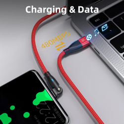 Dr. Phone-DrPhone ProCharge C2C – 1M 60W USB-C Naar USB-C Kabel - Power Delivery - Lader en Datatransmissie - 180° Rotatie€ 12,95€ 10,70Telefoniekabel