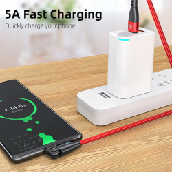 Dr. Phone-DrPhone ProCharge C2C – 1M 60W USB-C Naar USB-C Kabel - Power Delivery - Lader en Datatransmissie - 180° Rotatie€ 12,95€ 10,70Telefoniekabel