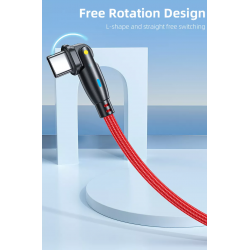 Dr. Phone-DrPhone ProCharge C2C – 1M 60W USB-C Naar USB-C Kabel - Power Delivery - Lader en Datatransmissie - 180° Rotatie€ 12,95€ 10,70Telefoniekabel