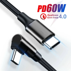Dr. Phone-DrPhone ProCharge 60W – 0.25M PD60W USB-C Naar USB-C Kabel - Lader en Datatransmissie – Nylon Kabel – Snellader€ 9,95€ 8,22Telefoniekabel