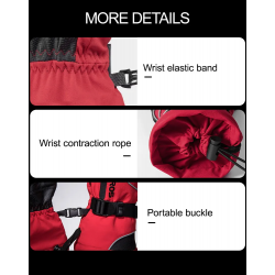 Dr. Phone-DrPhone ROCKBROS Soft – Warme Winter Handschoenen – Waterdicht – Touchscreen - Voor Motorrijden– Volledige Grip - Maat XL€ 49,95€ 41,28Handschoenen