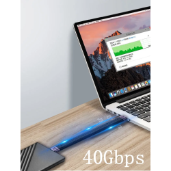 Dr. Phone-DrPhone CHX15 USB-C Mannelijk naar USB-C Mannelijk Kabel - Thunderbolt 4/ USB4 100W - 40Gbps Data – FPC TPE Flexibel€ 19,95€ 16,49DrPhoneKabels8720118081235