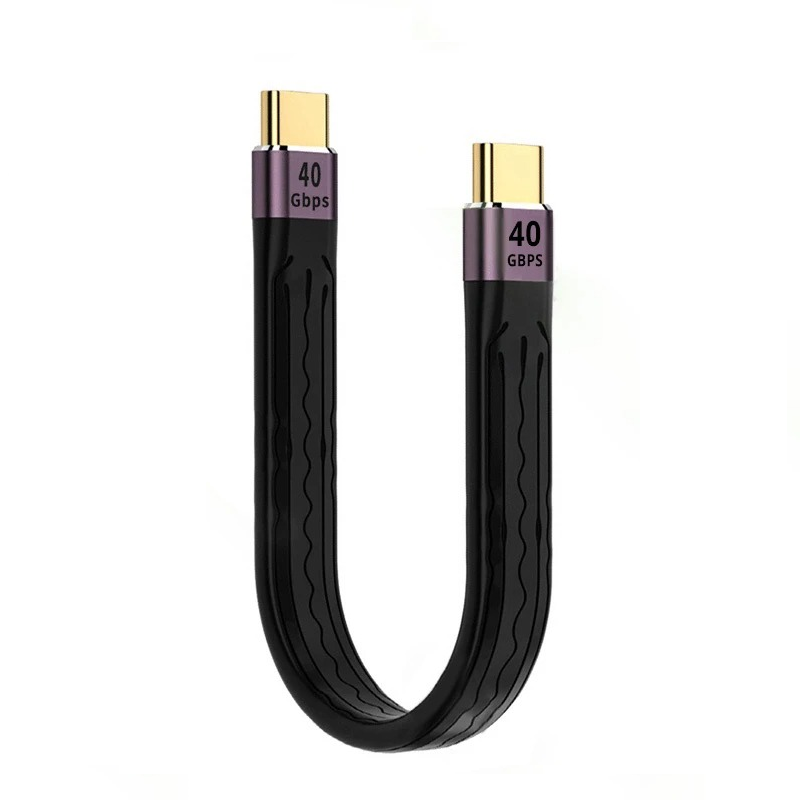 Dr. Phone-DrPhone CHX15 USB-C Mannelijk naar USB-C Mannelijk Kabel - Thunderbolt 4/ USB4 100W - 40Gbps Data – FPC TPE Flexibel€ 19,95€ 16,49DrPhoneKabels8720118081235