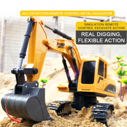 Dr. Phone-DrPhone Groundgraver - 1:24 Bestuurbare Graafmachine – Met Realistische Geluiden - 360° Handmatige Rotatie – Met Verlichting€ 39,95€ 33,02RC Auto's