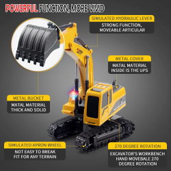 Dr. Phone-DrPhone Groundgraver - 1:24 Bestuurbare Graafmachine – Met Realistische Geluiden - 360° Handmatige Rotatie – Met Verlichting€ 39,95€ 33,02RC Auto's