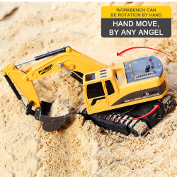 Dr. Phone-DrPhone Groundgraver - 1:24 Bestuurbare Graafmachine – Met Realistische Geluiden - 360° Handmatige Rotatie – Met Verlichting€ 39,95€ 33,02RC Auto's