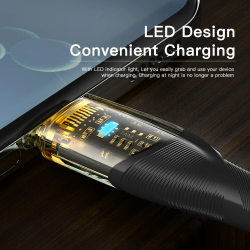 Dr. Phone-DrPhone WDC3 USB C naar USB C – Nylon PD Super Snel Laden - Oplaadkabel – 100W - 480 Mbps – Snel Laden + Data Sync - LED - 0.3M€ 11,95€ 9,88Kabel & Lader8720118629840