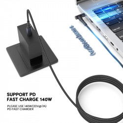 Dr. Phone-DrPhone PowerFlow Pro - Laptop Oplaadkabel USB-C PD naar DC5.5x2.1mm 5.5x2.5mm Kabel Adapter Laptop Voeding 20V 7A 140W€ 22,95€ 18,97Computerkabel