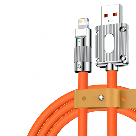 Dr. Phone-DrPhone LSC - Lightning naar USB – 120W 6A - Liquid Vloeibare Siliconen Ultrazacht Power kabel - Snel opladen + Data - 1M€ 13,95€ 11,53Telefoniekabel