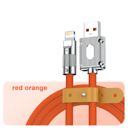 Dr. Phone-DrPhone LSC - Lightning naar USB – 120W 6A - Liquid Vloeibare Siliconen Ultrazacht Power kabel - Snel opladen + Data - 1M€ 13,95€ 11,53Telefoniekabel